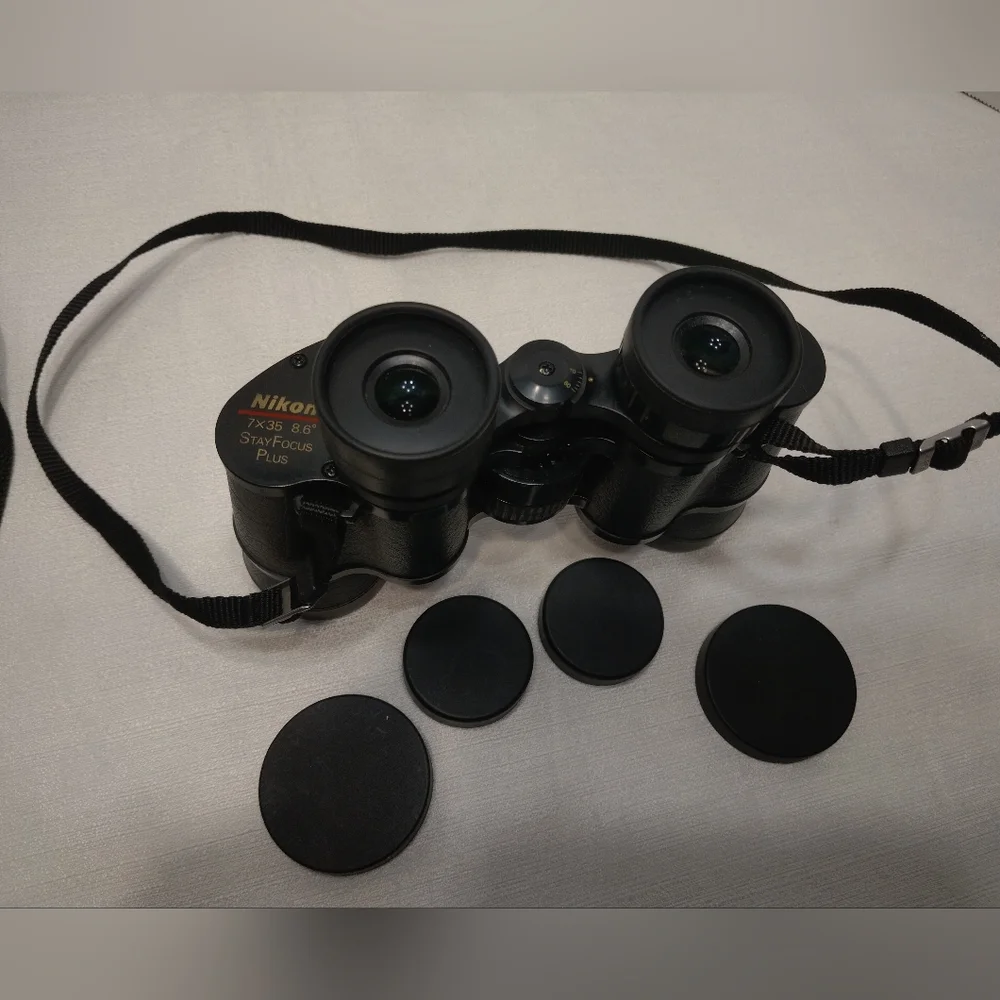 Nikon 7x35 8.6' stay focus binoculars